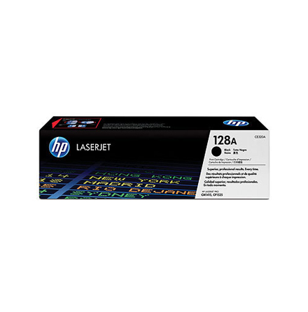 Color LaserJet 128A black toner