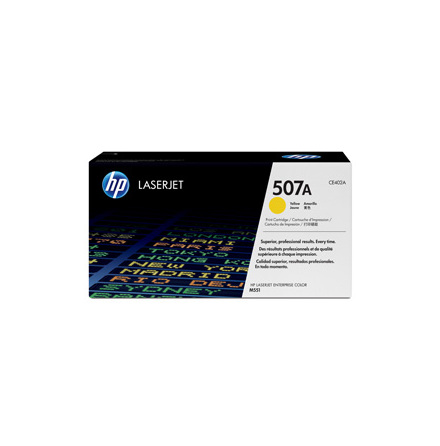 Color LaserJet 507A yellow toner