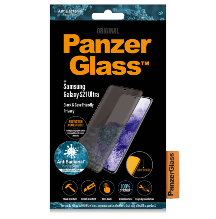 PanzerGlass Galaxy S21 Ultra (CF) Privacy, Black