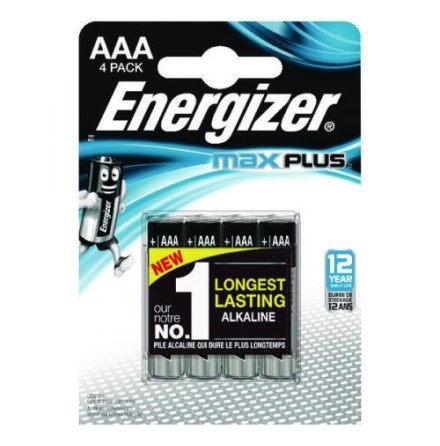 Energizer Max Plus AAA/E92 (4-pack)