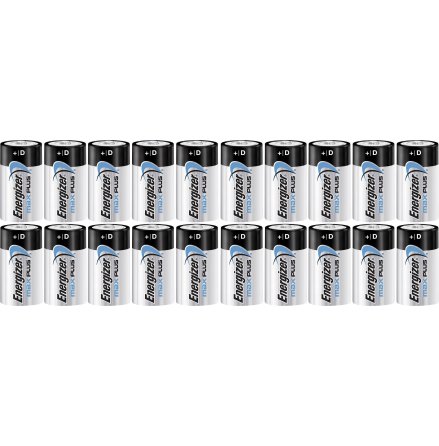 Energizer Max Plus D/E95 (20-pack)