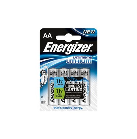 Energizer Ultimate Lithium AA (4-pack)