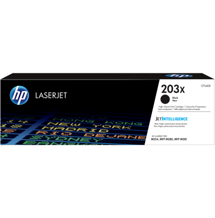 LaserJet 203X black toner